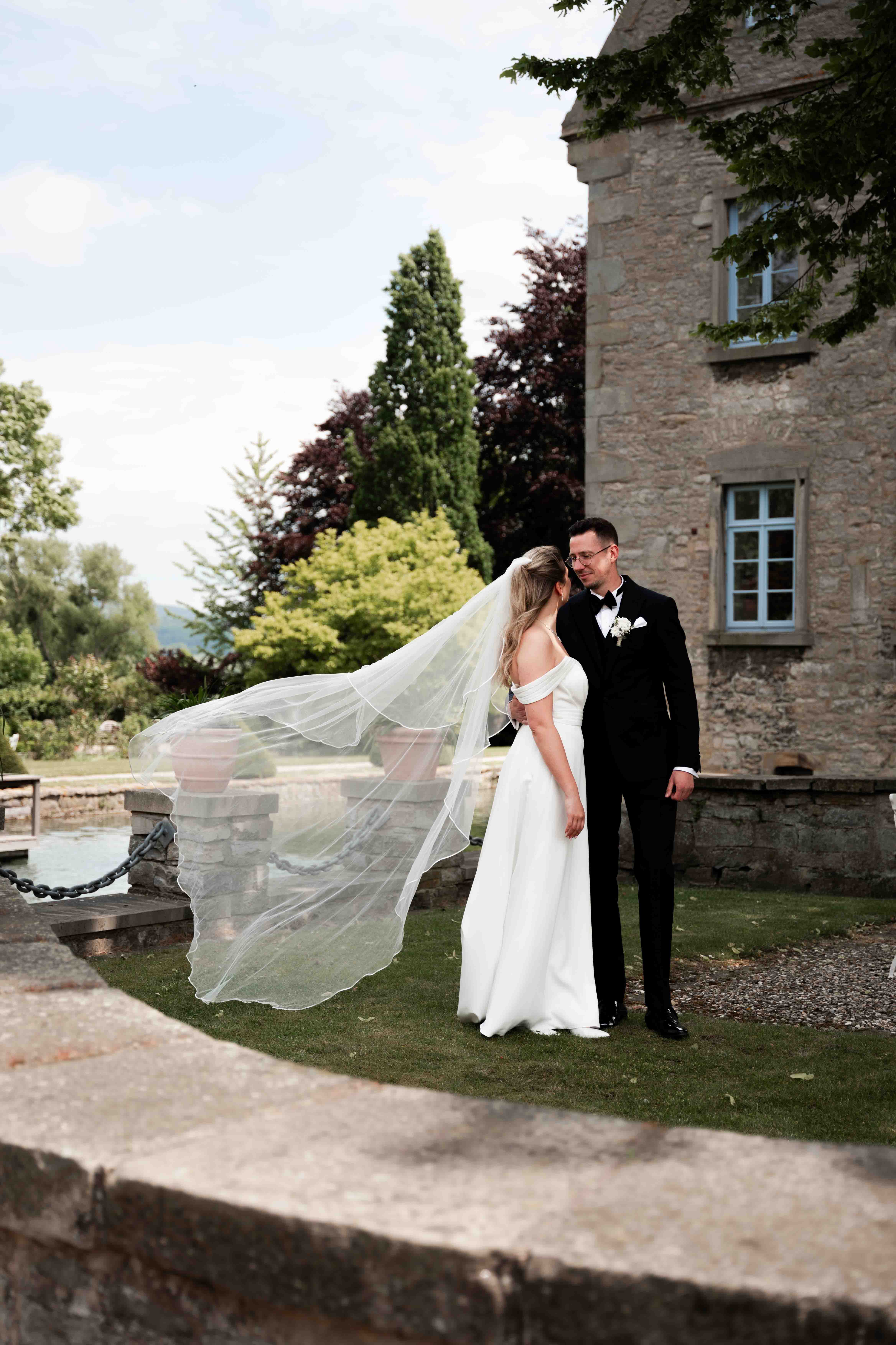 Hochzeitsfotograf Luise & Lorenz – festlicher Moment der Hochzeitsfeier